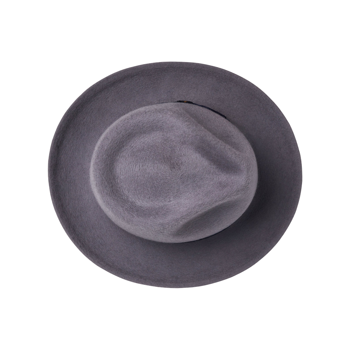 Casablanca (Earlier edition) - Long Hair Fur Felt Fedora - Gray