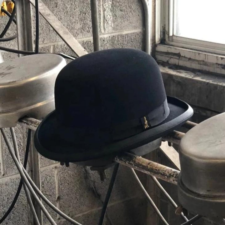 Derby / Bowler - Black – Bellissimo Hats