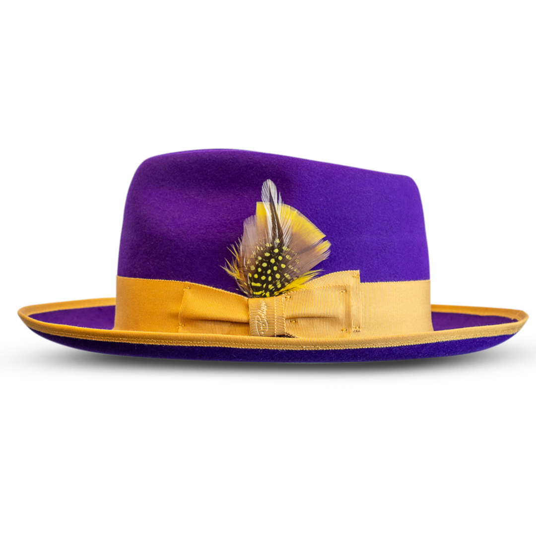 Fox Fedora - Violet – Bellissimo Hats