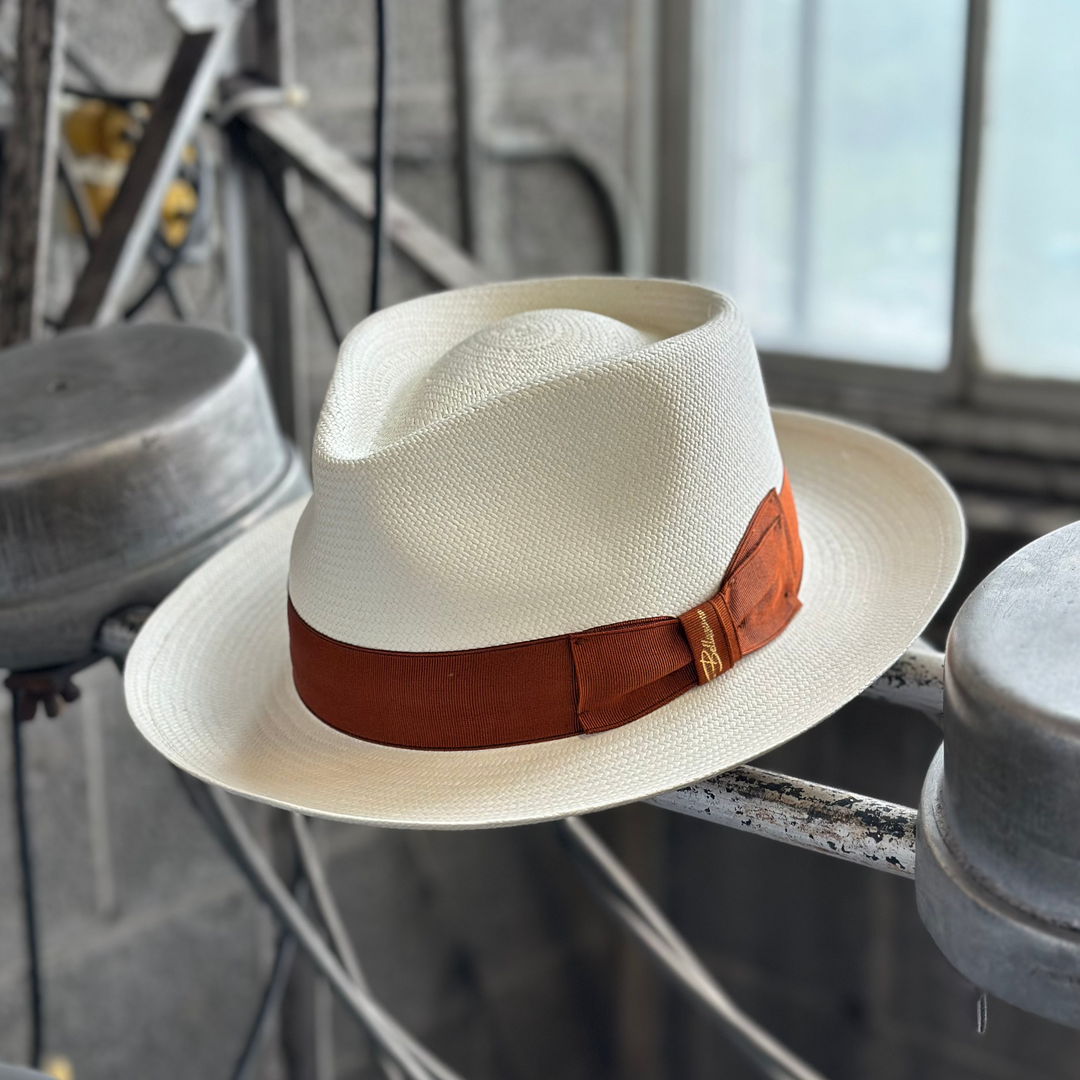 Panama Fox Elite Rust Brown – Bellissimo Hats