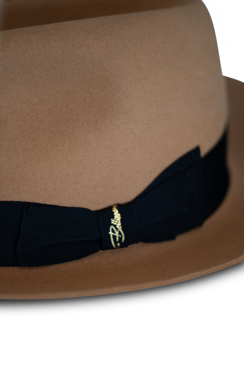 El Chayo Small Brim Fedora - Camel – Bellissimo Hats