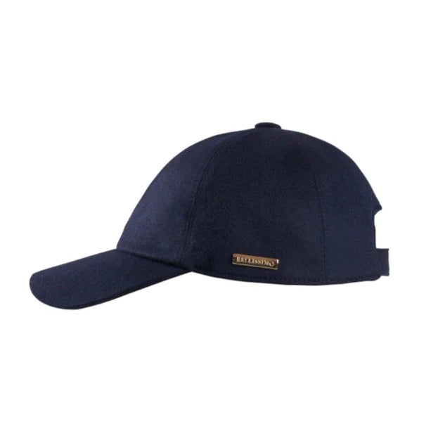 Cashmere Cap - Fine Italian Wool - Midnight Blue