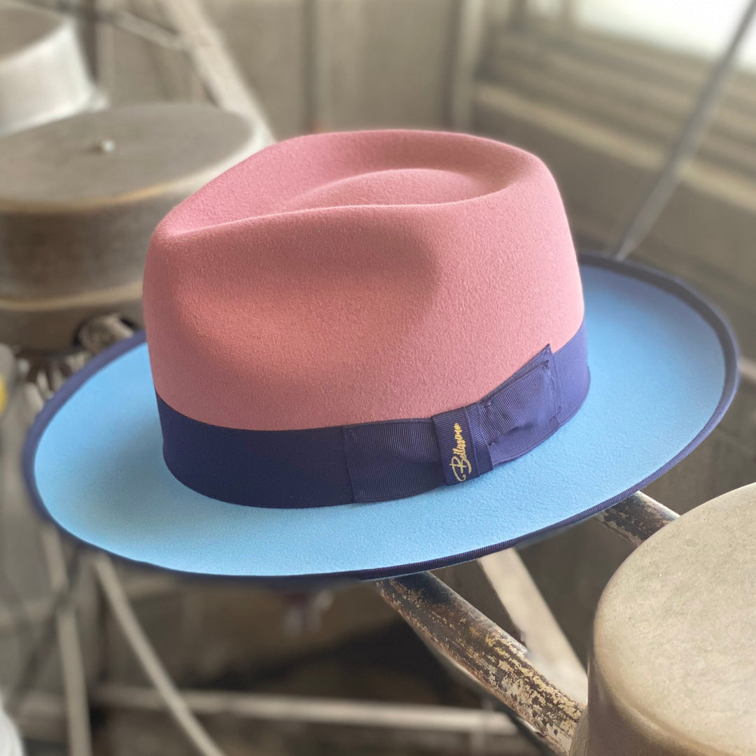 Fox Fedora Two Tone – Bellissimo Hats - Main Image